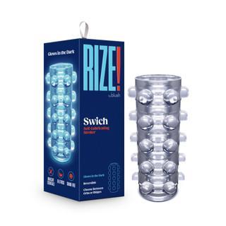 Rize - Swich - Glow in the Dark Self-Lubricating Stroker  - Clear