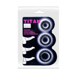 Kit Cockrings - Titan - 3 Piezas