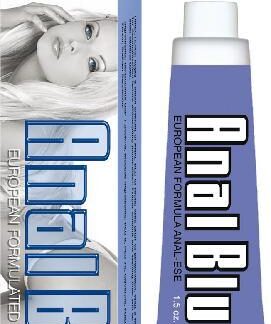 Crema Anal Blu 1.5 Oz